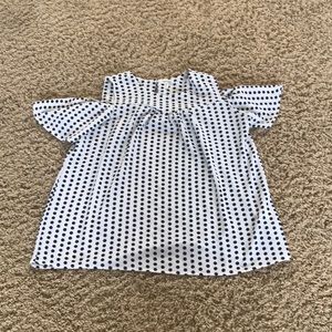 Poco-dot Off the Shoulder Tank Top🦋